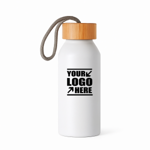 22oz Aluminum Sports Bottle with Bamboo