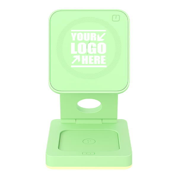 3 in 1 Portable Foldable Magnetic Wireless Charger