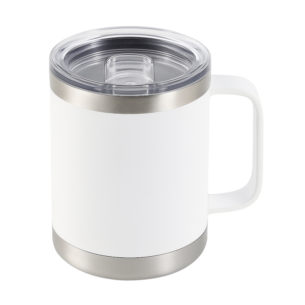 14 Oz Stainless Steel Insulated Mug With Handle - Image 2