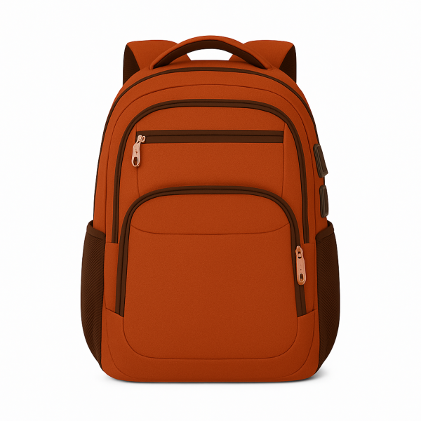 Men's Business Travel Backpack with USB Interface - Image 2