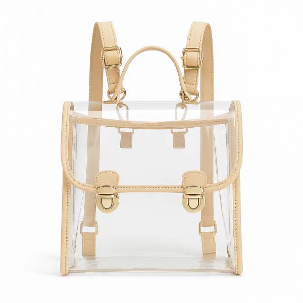 Transparent PVC Waterproof Multifunctional Backpack - Image 2